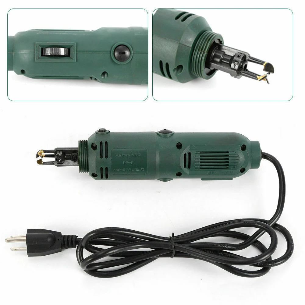 

DF-8 Cutter Electric Handheld Enameled Copper Varnished Paint Fast Labor Saving Stripper Scraping Tool Wire Stripping Machine