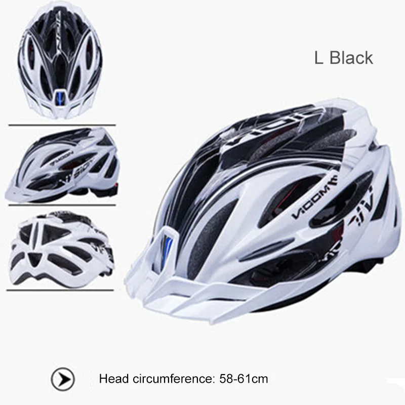 Сверхлегкий защитный шлем MOON для спорта и езды на велосипеде полностью отлитый