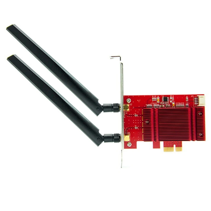 

AX200 WIFI6 5G Dual Band Gigabit PCIE Wireless Network Card 5.0 Bluetooth 3000M for Desktop Built In