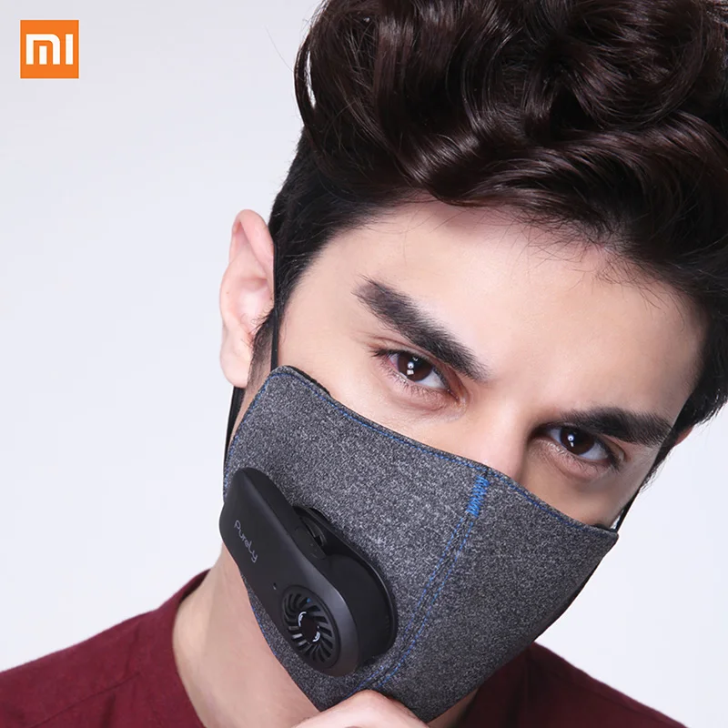Oiginal Xiaomi чисто анти загрязнения воздуха спортивная маска с PM2.5 550mAh перезаряжаемый