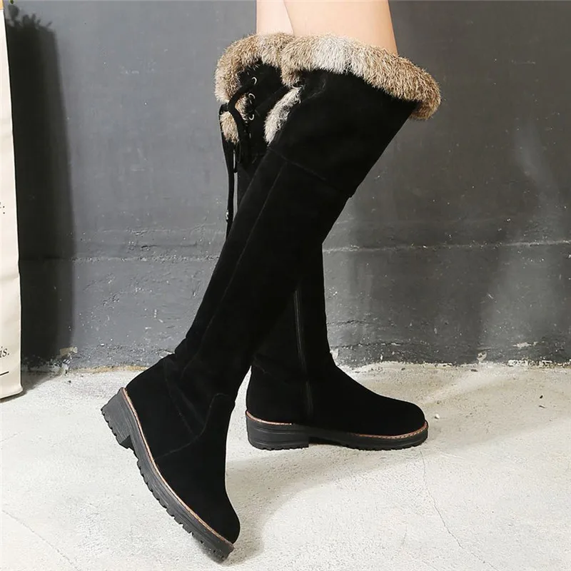 2019 г. Новые женские ботфорты пикантные осенне зимние сапоги на искусственном
