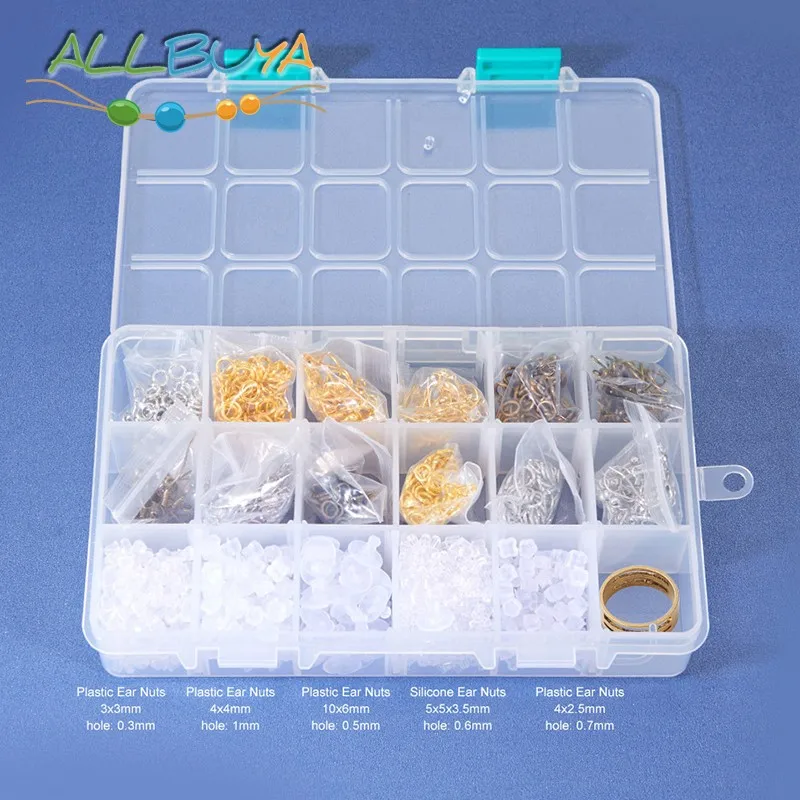 Наборы для изготовления Jwelry серьги крючки искусственные гайки открытые