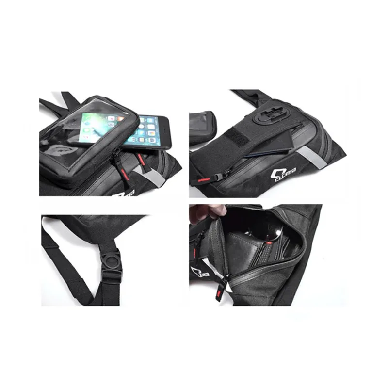 Водонепроницаемая сумка-бананка из ткани Оксфорд поясной ремень для бедер на