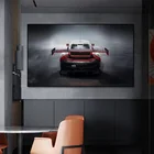 Постер 911RSR с изображением гоночного автомобиля, Картина на холсте, скандинавский Декор для дома, Настенная картина для гостиной, без рамки