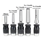 Переходник для оправки #3 MT3 to B10 B12 B16 B18 B22 morse, резьба M12