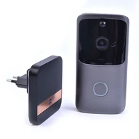 wireless wifi video doorbell smart door intercom security 720p camera bell