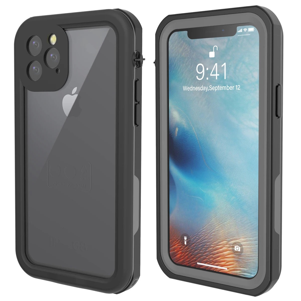 Для iPhone 11 11 Pro 11 Pro Max Чехол IP68 водонепроницаемый 360 градусов Защита для спорта подводный чехол для iPhone 11 чехол противоударный