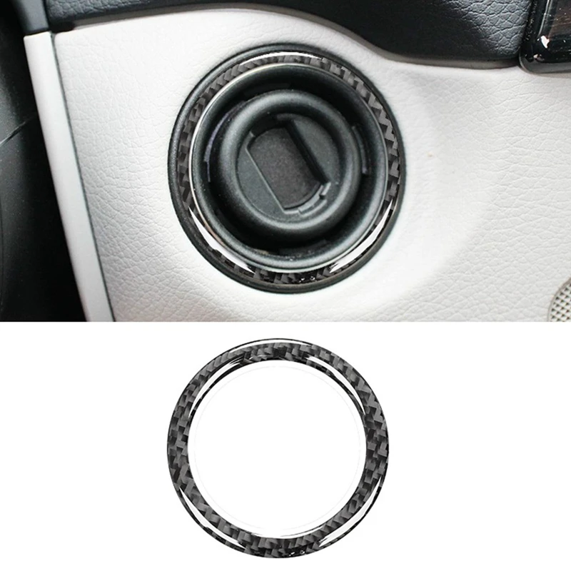 AU04-для Mercedes Benz GLK 300 350 250 2008-2015 кольцо с отверстием для ключей пусковая кнопка рамка