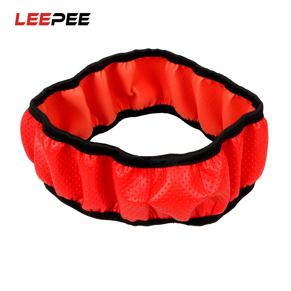 LEEPEE DIY Автомобильное рулевое колесо крышка мягкая Искусственная кожа Чехол