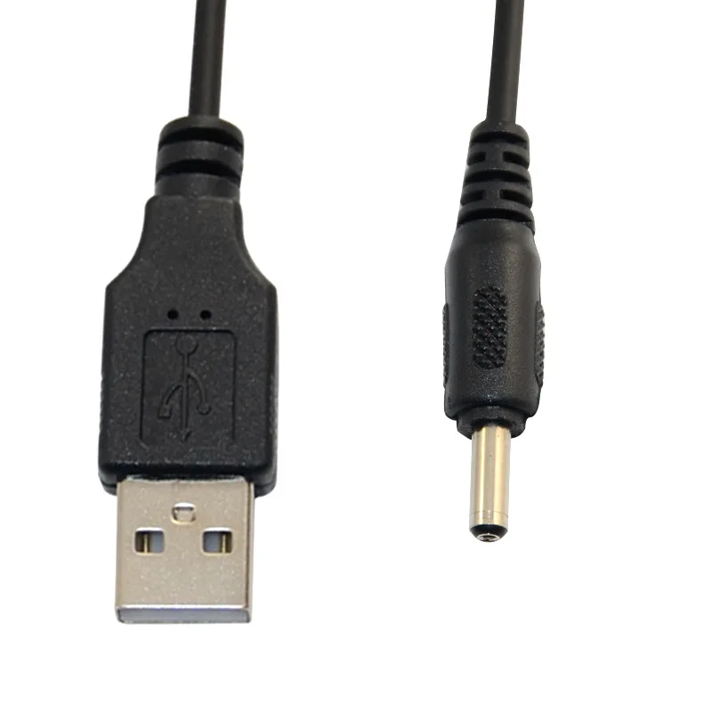 Пружинный Спиральный USB кабель 2 0 A штекер для DC разъем питания Женский 3 5 мм x 1 м |