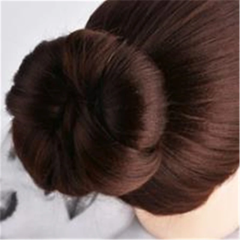 

7cm Diam Magic Hair Updo Maker Brides Styling Tools Accessories Women Ponytail Donut Hair Bun Ring Elastic Sponge Wrap Holder