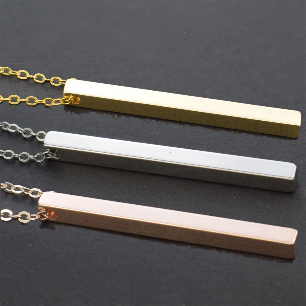 1 шт. вертикальное ожерелье из нержавеющей стали|Ювелирная фурнитура и