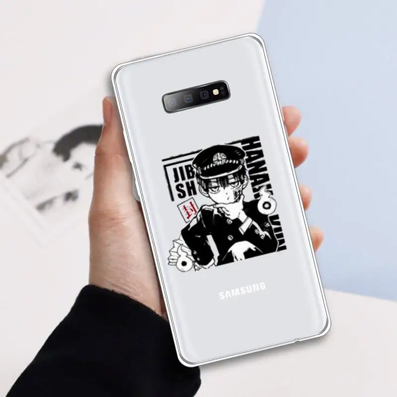 

Jamular Toilet Bound Hanako Kun Phone Case Transparent For Samsung Galaxy A 71 21s S note 8 9 10 plus 20 ultra