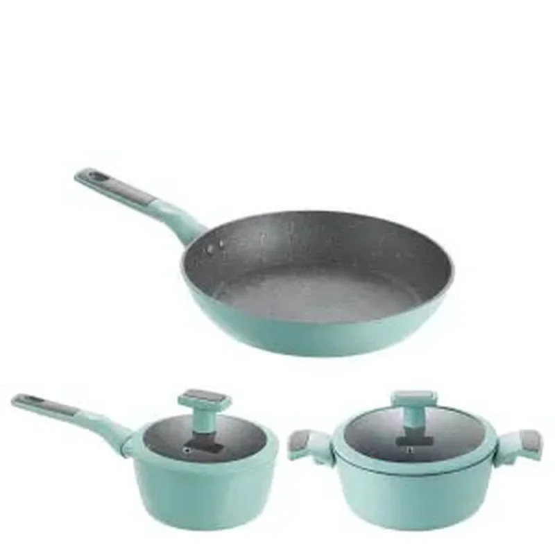 

Frying Pan Pan Nonstick Pan Multifunctional Household Medical Stone Pot Smokeless Nonstick Induction Cooker Gas Universal