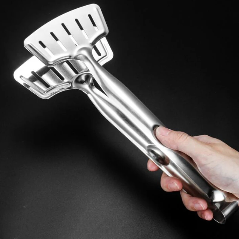 Нержавеющая сталь барбекю Гриль щипцы для салата хлеб сервировки Tong Кухня гриль