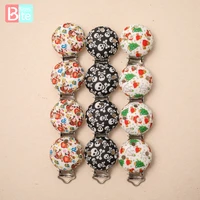 baby teether 3pc5pc christmas festival baby pacifier clip food grade silicone kids diy pendant accessories gift toys bite bites