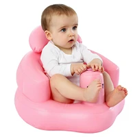 baby inflatable chair household multipurpose bath stool shower chair inflatable sofa for girls boys pinkblue