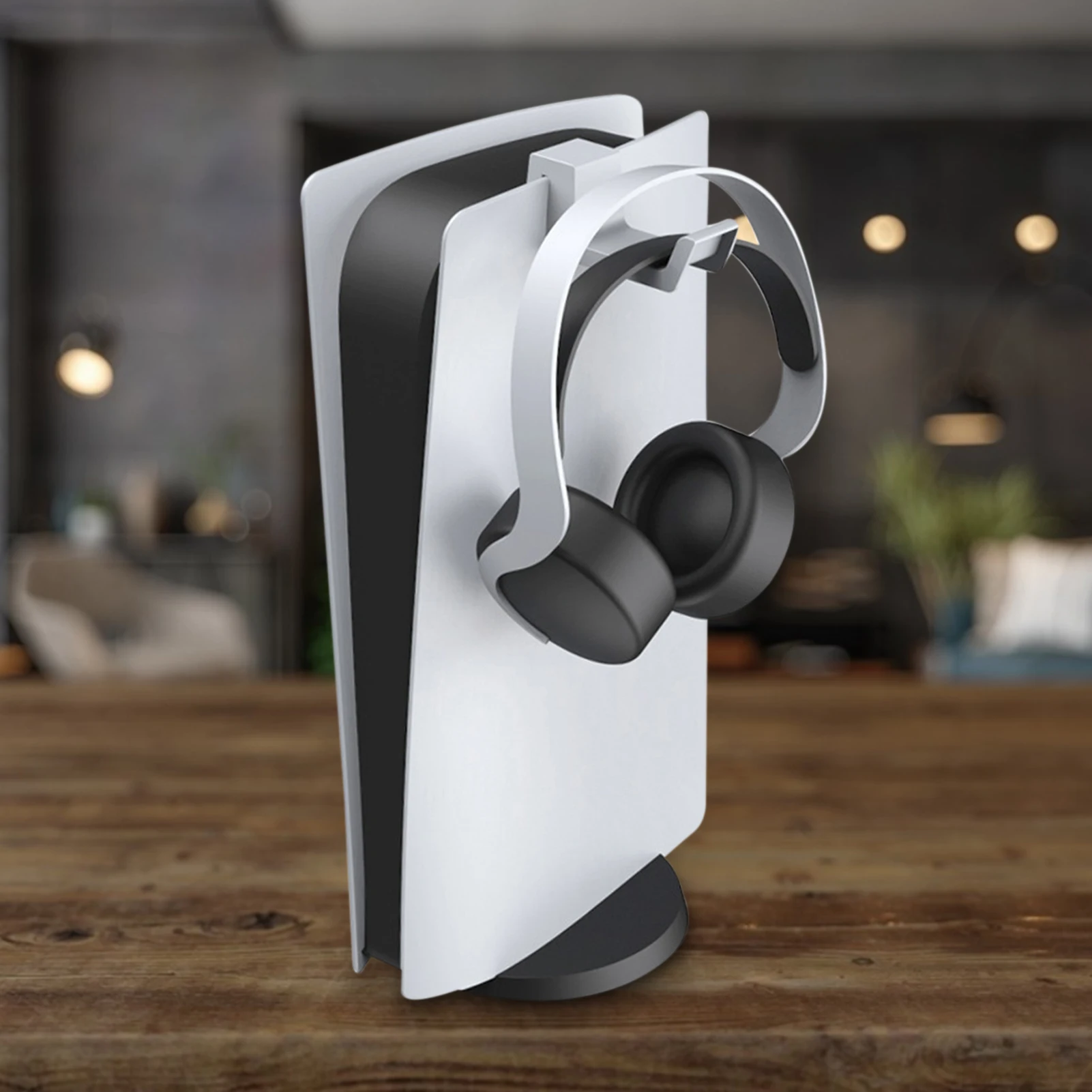 

Headphone Wall Mount Holder Bracket Hanger Storage Stand For Playstation Console Headphone Wall Mount Holder Bracket Hanger Game