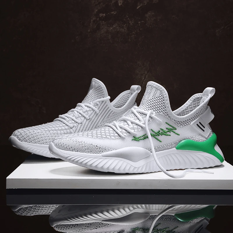 

de mannen solid casuales white zapatos fashion informales spring lightweight hombre sapatilhas shoes sport deporte schoenen man