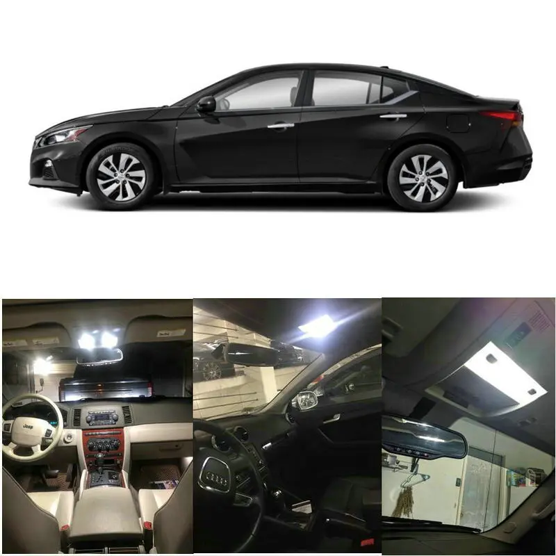 Car interior led kit For 2020 Nissan 370Z  Altima Pathfinder Rogue  trunk light door light license plate light