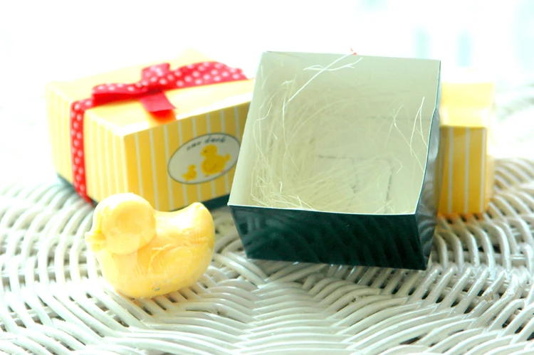 Yellow Duck Soap In Gift Box Wedding Baby Shower Party Favor Children Kids Guest Presents Souvenirs | Дом и сад