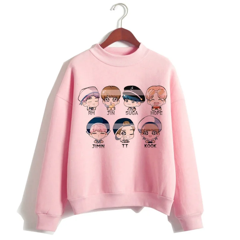 1050 Bangtan толстовка для мальчиков Женская Корейская JIN SUGA J HOPE JIMIN V JUNGKOOK Толстовка k pop kpop одежда новая уличная одежда с капюшоном - Цвет: 1050
