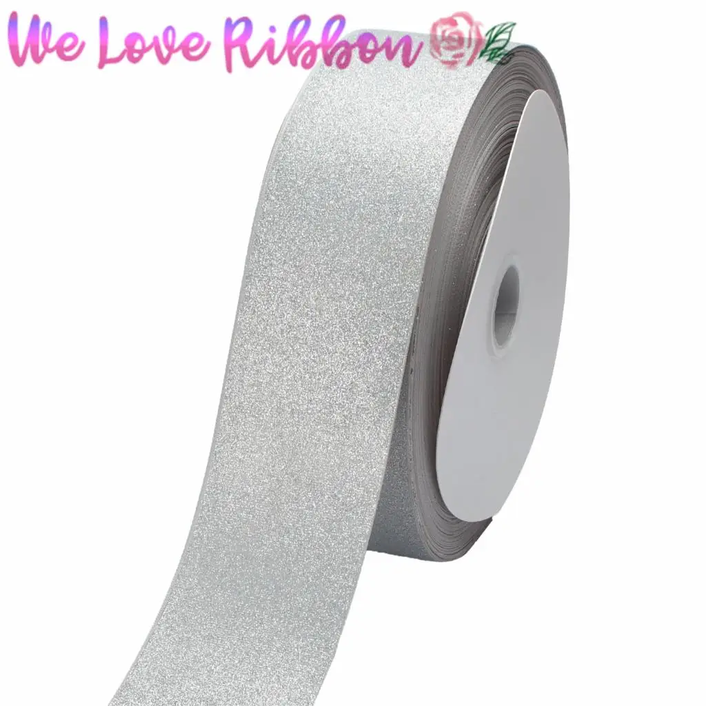 3 &quot75 мм твердая полная блестящая корсажная лента с принтом Lt. розовое Серебро DIY