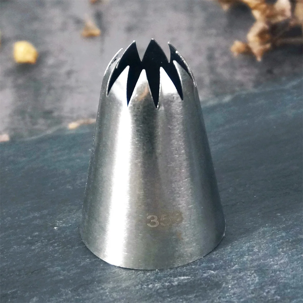 #353 Large Size Close Star Piping Nozzle Cake Cream Decoration Stainless Steel Icing Tips Cupcake Pastry Tools