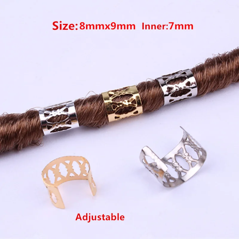 100 шт./лот золотистые/Серебристые/черные/микс серебряные золотые микро кольца для