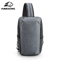 kingsons 2021 new style fatshion tablet chest bag large capacity waterproof travel cross body bag for teenagers hot