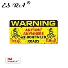 Предупреждение ждающие наклейки, водонепроницаемые виниловые наклейки с логотипом для ноутбука, автомобиля, кувшина, холодильника, скейтборда, багажа