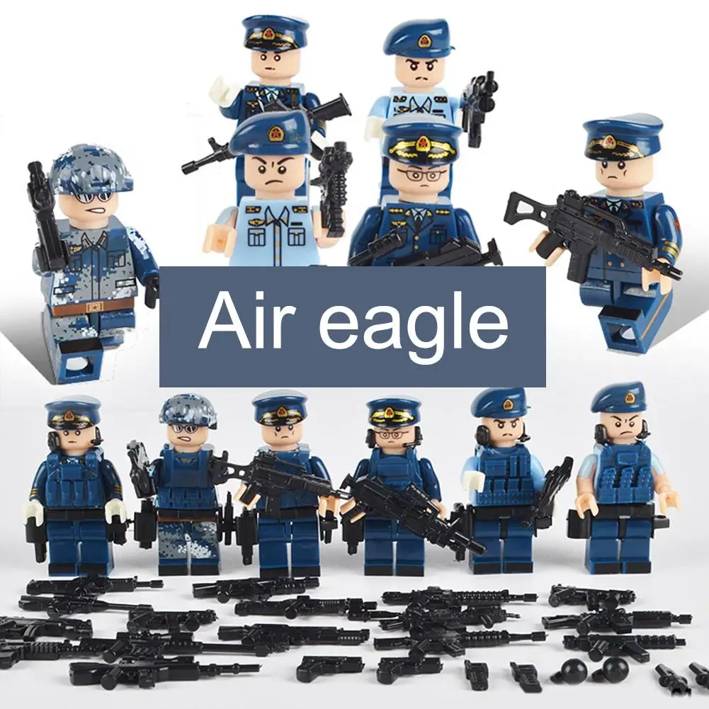 Новая команда Swats фигурки военный солдат мини аксессуары для кукол игрушки