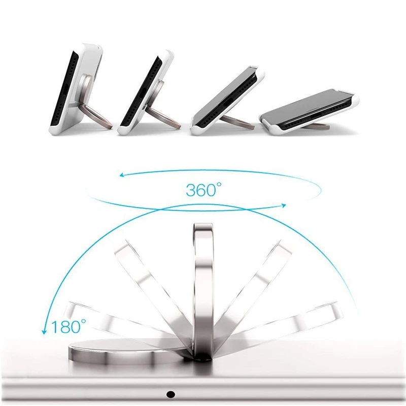 Вращающийся на 360 градусов Магнитный держатель в виде кольца палец рукоятка