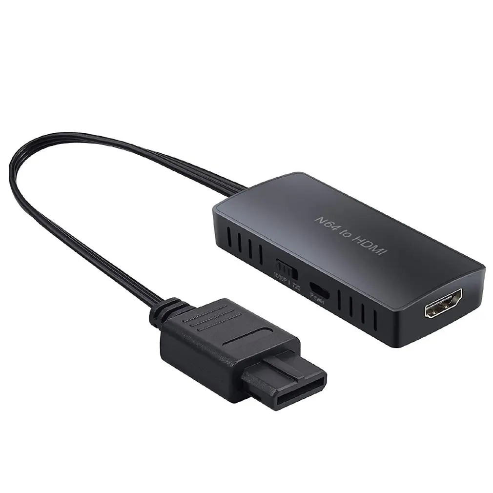 

N64 To HDMI-compatible Adapter Portable Adapter Provide Signal Processing Flexible Gaming Experience