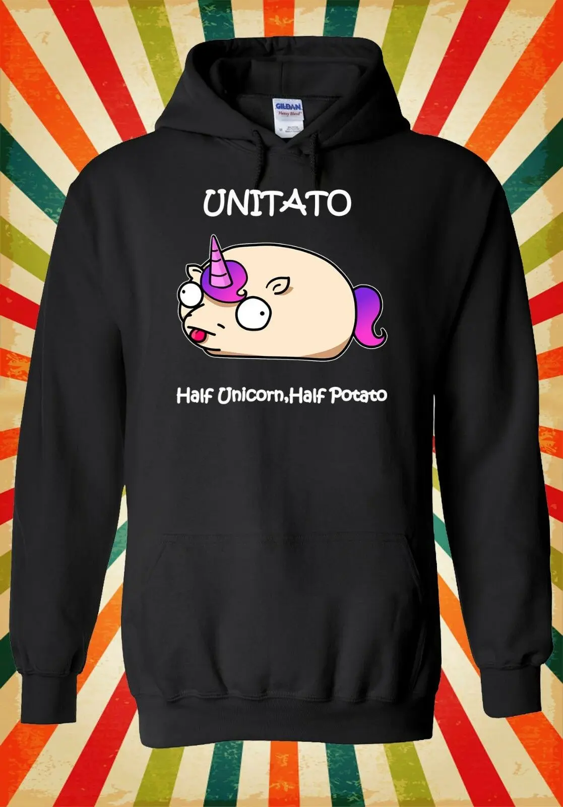 Unitato половина Единорог картофеля забавные Twenty One Pilots для мужчин женщин унисекс