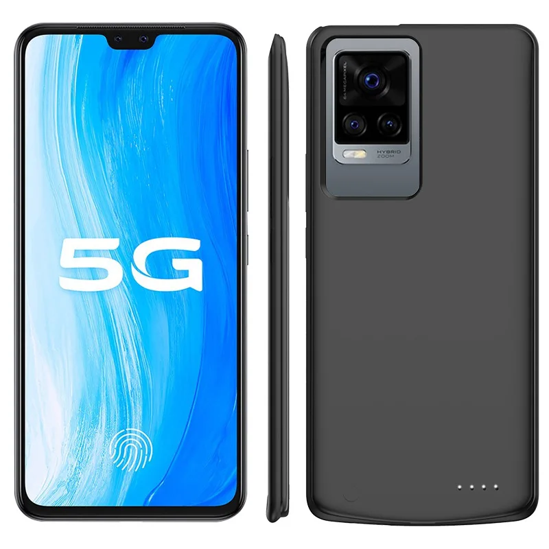 

XNCORN Battery Charger Cases For VIVO S7 S6 S5 S1pro Back Clip Battery Wireless Charging Treasure Fast Charge Mobile Power