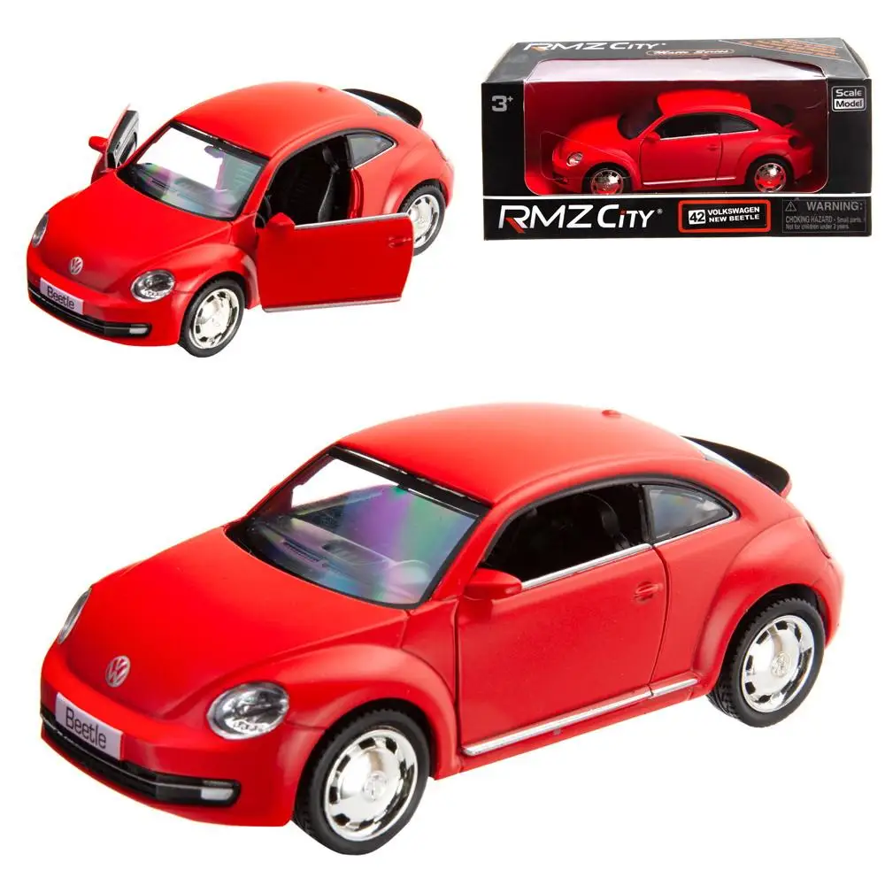 Машина металлическая Uni Fortune &quotRMZ City 1:32 | Volkswagen New Beetle 2012&quot инерционная