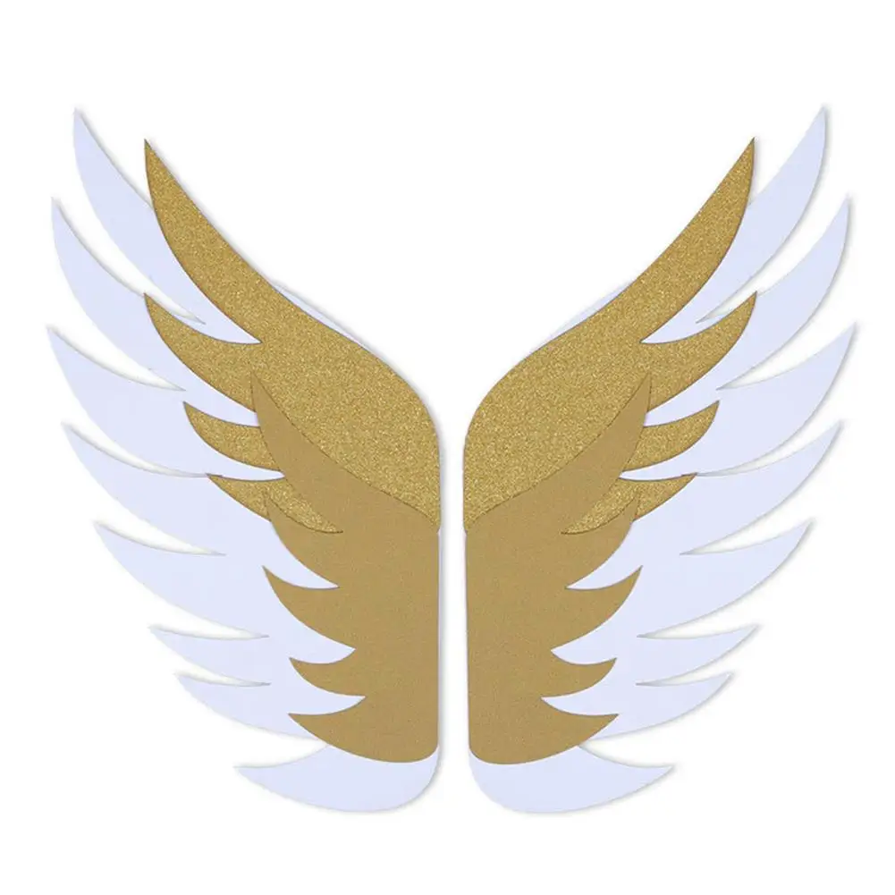 2 шт. вечерние украшения для торта топпер кекса Блестящий бумажный Топпер