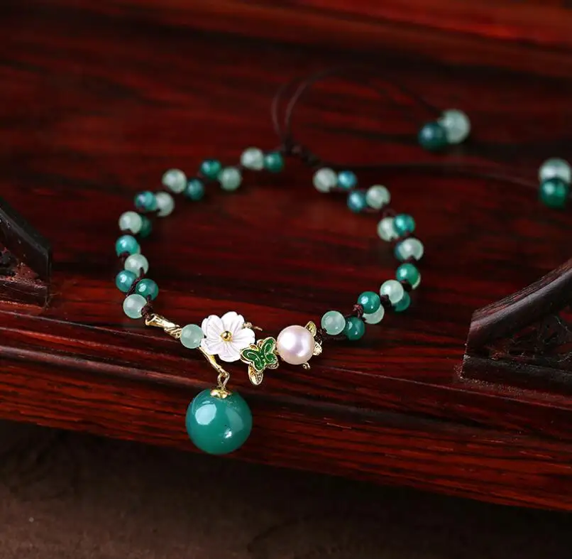 

Yanyu Jiangnan retro anklet women's chain niche design simple foot rope sexy temperament ankle chain