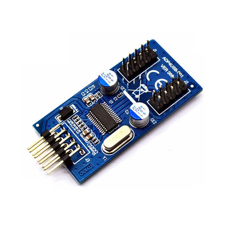 Кабель удлинитель 9 контактный с USB разъемом папа 1 на 2 или 4 разъема