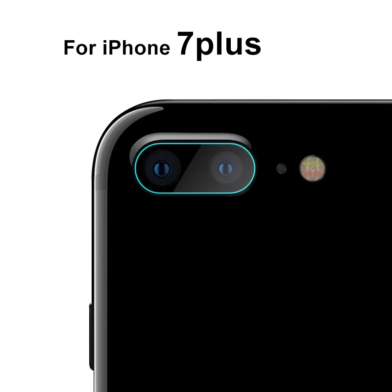 2 шт. объектив камеры закаленное стекло для iPhone 11 Pro MAX XR XS X Объектив Защитная пленка для экрана крышка для iPhone 8X7 11 Pro Max 11Pro - Цвет: For iPhone 7 Plus