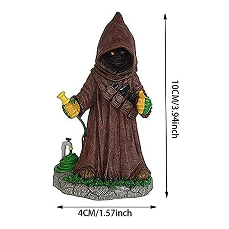 

Garden Jawa Statue Outdoor Resin Handicraft Ornament for Home Living Room Bedroom Decoration Creative Gifts IQ6