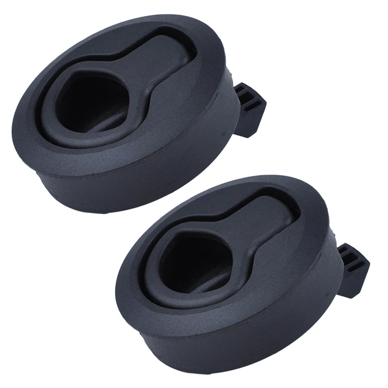 Новая Черная 2 Дюймовая Скрытая защелка для лодки палубы Люка 1/4 дюйма стиль замка