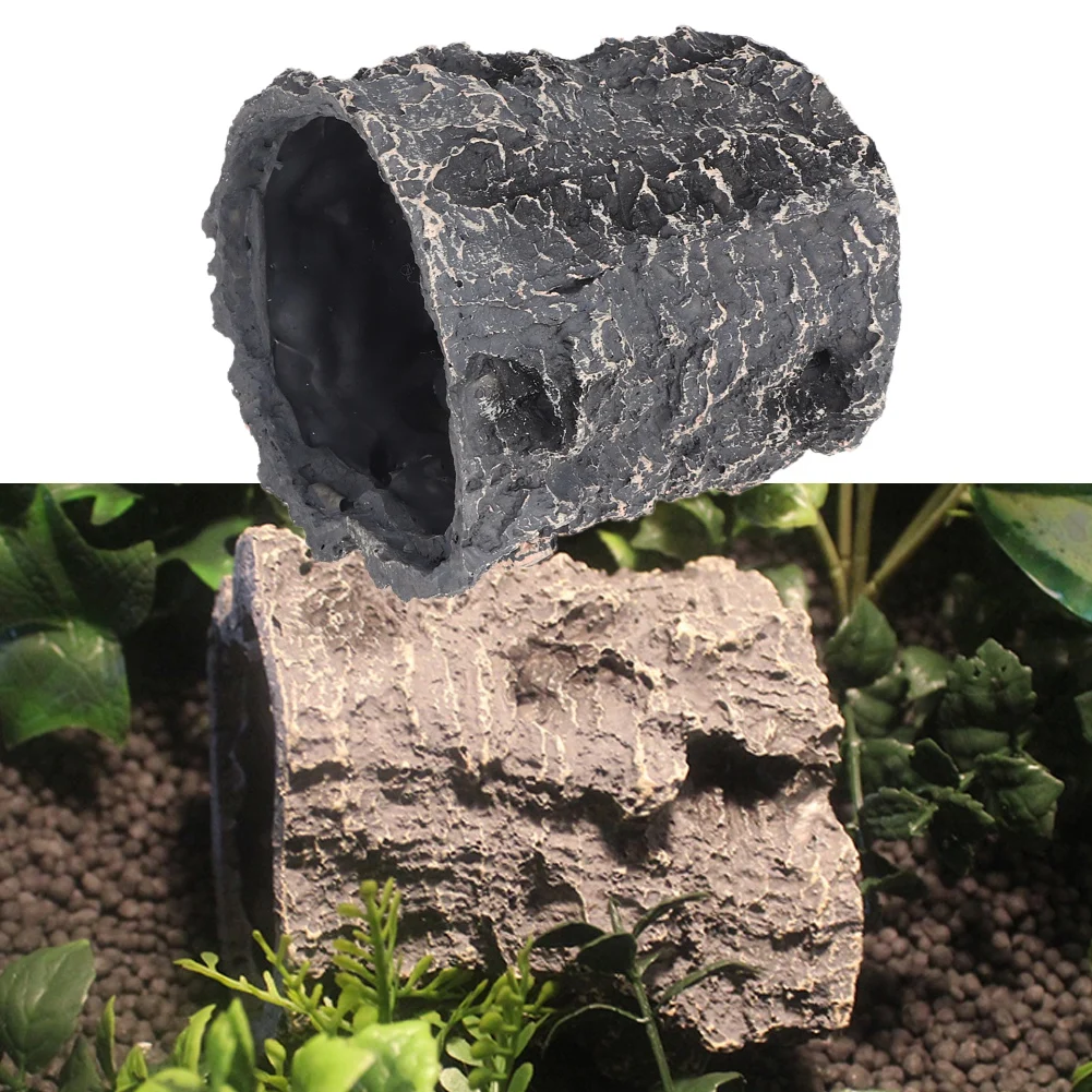 Имитация смолы 2 стиля аквариумные и террариумные рептилии водный пейзаж пещера