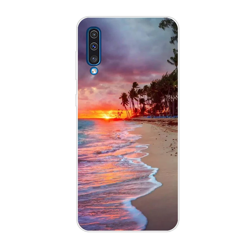 Dark Khaki Чехол для samsung Galaxy A50,, модный Мягкий силиконовый чехол для samsung A30 30 A 50 A505, чехлы для телефонов - Color: Dark Khaki