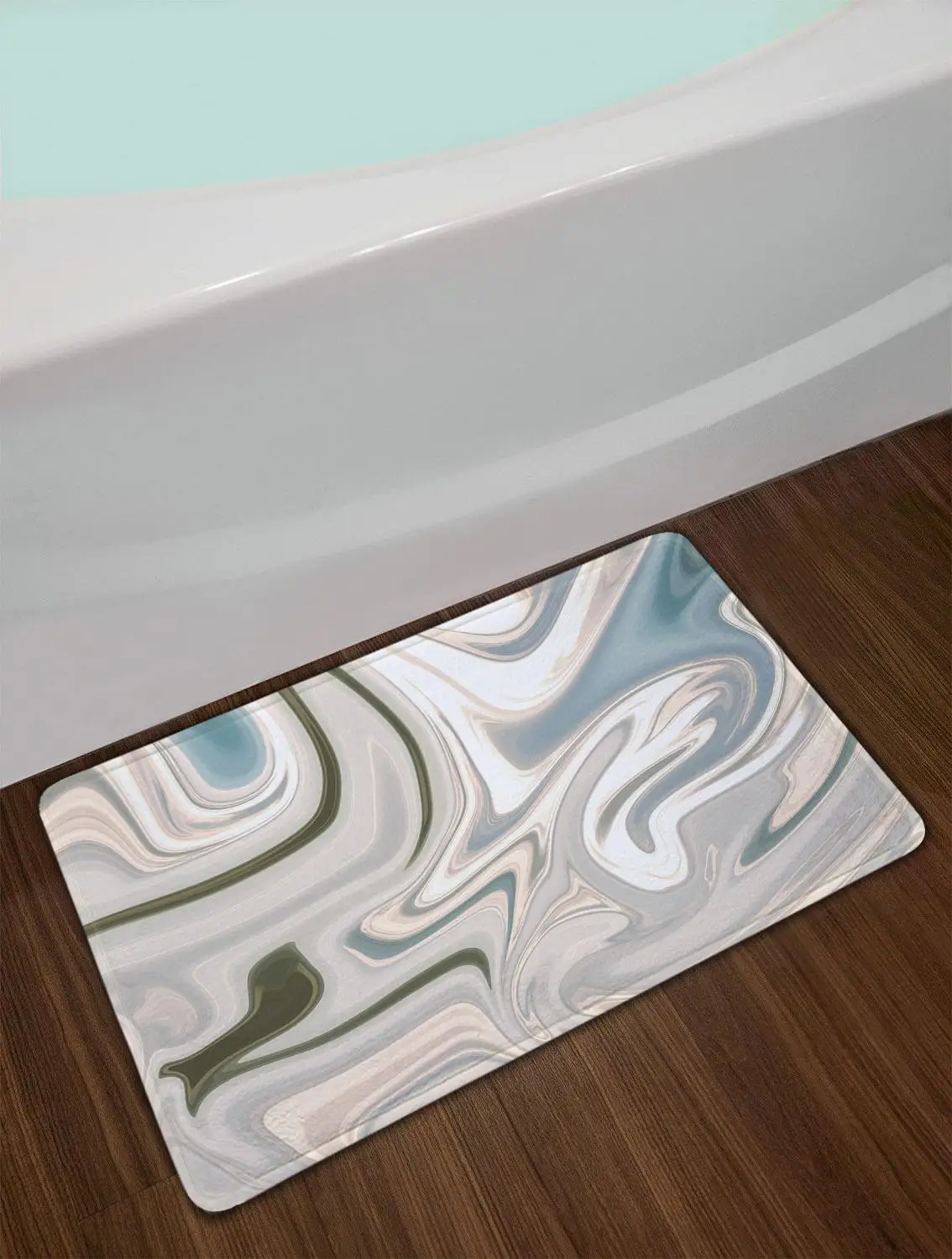 Современная Водонепроницаемая шторка для душа из полиэстера с абстрактным