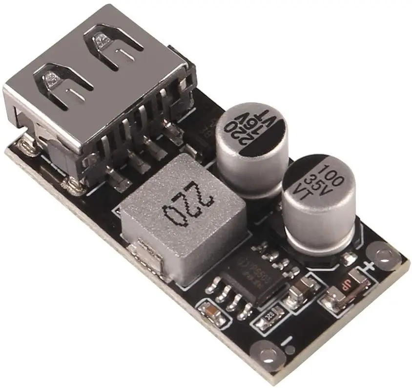 DC-DC понижающий преобразователь модуль 6V-32V постоянного тока до 3V-12V регулируемый