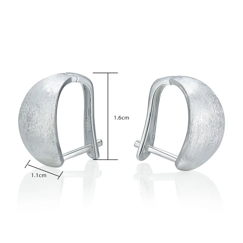 

V.YA 925 Sterling Silver Women Stud Earrings Drawing Silver Earring For Women Sterling-silver-jewelry Brinco