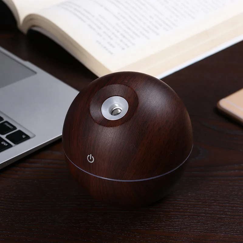 

Household Wood Grain Aromatherapy Humidifier Bedroom Office Desktop Essential Oil Aromatherapy Machine Air Purification Sprayer