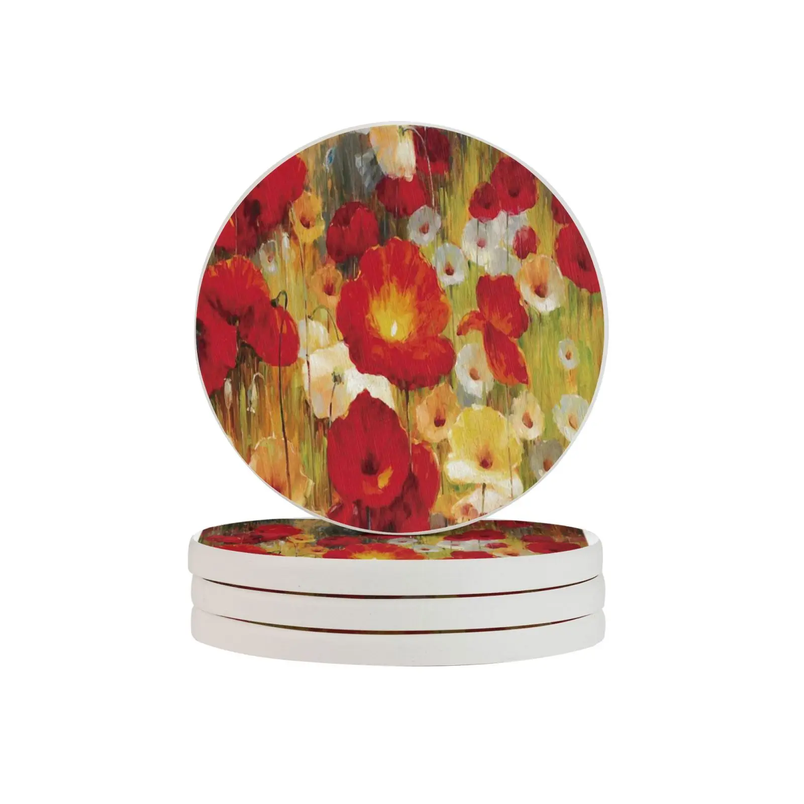 

Аксессуары для кухни художественное украшение для обеденного стола набор из 4 предметов коврики подставки из диатомовой грязи оригинальны...